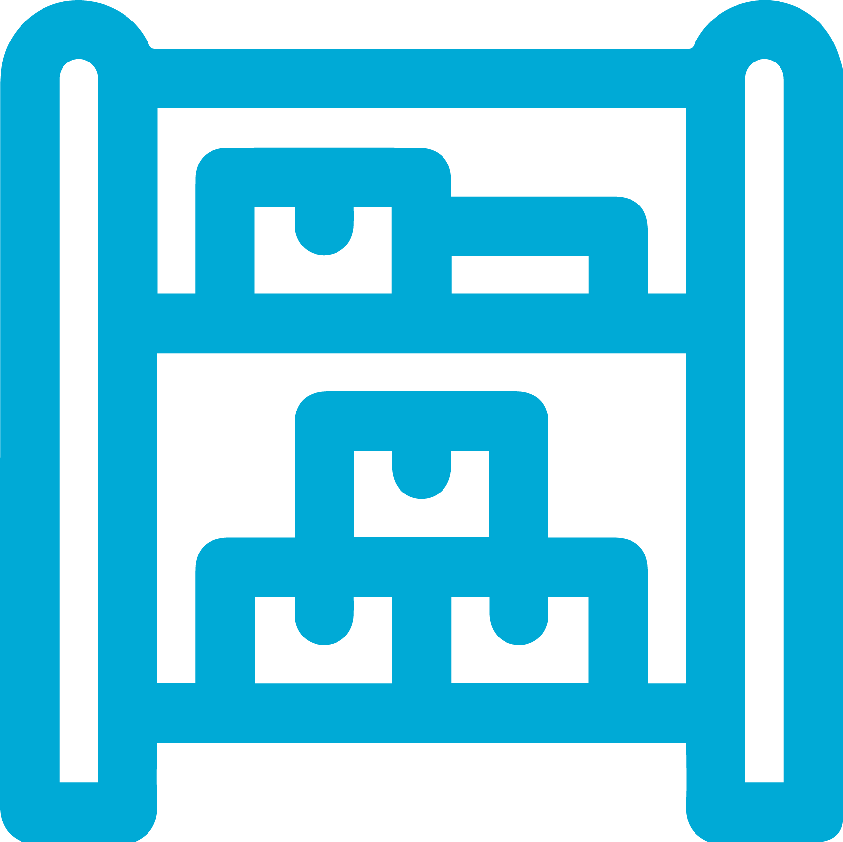 Warehousing and Distribution Icon